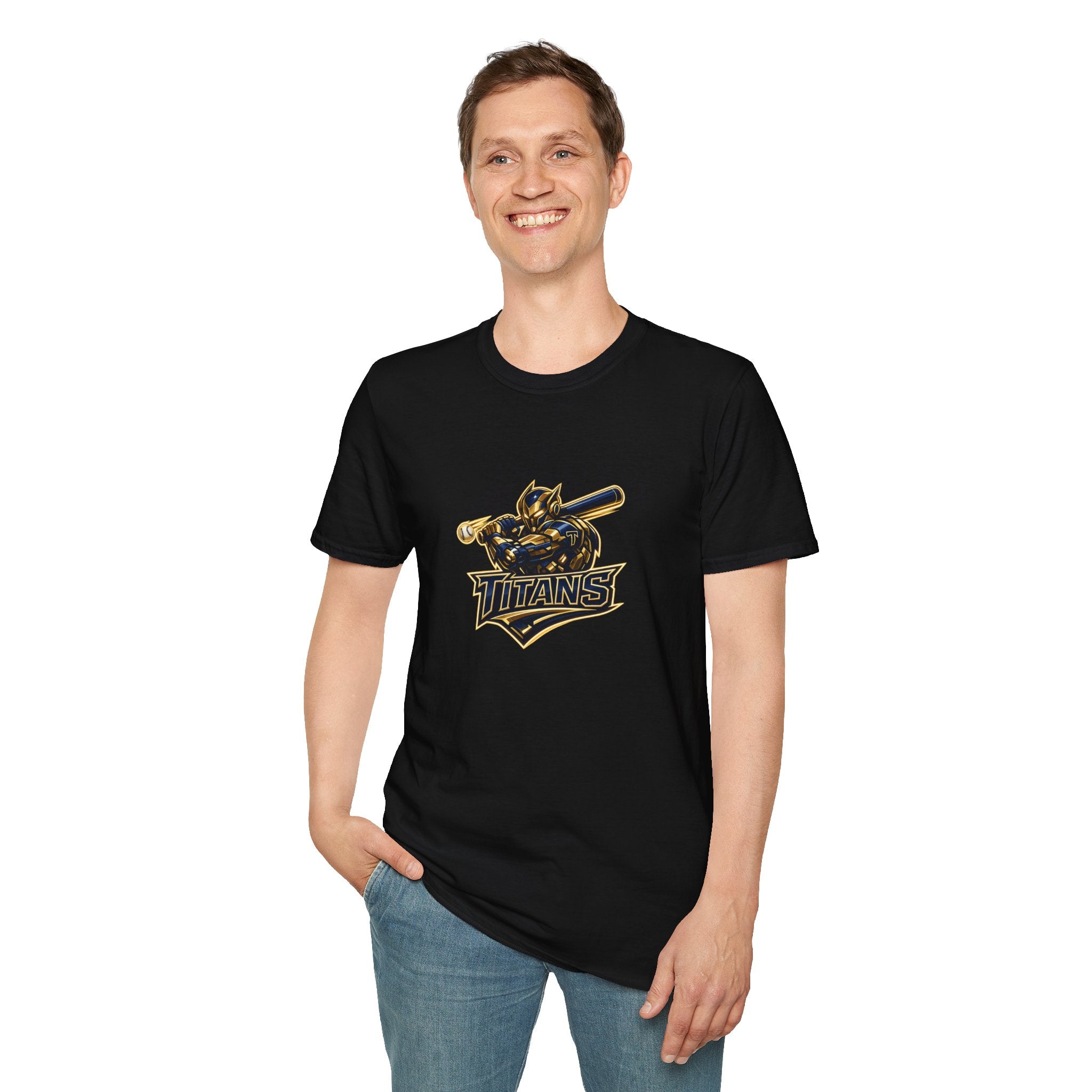 Titans Baseball Prime Logo Adult T-Shirt