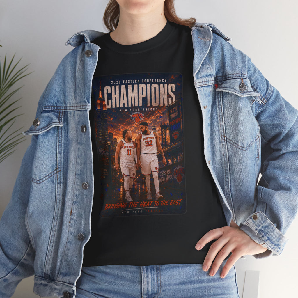New York Knicks Jalen Brunson and Karl-Anthony Towns T-Shirt