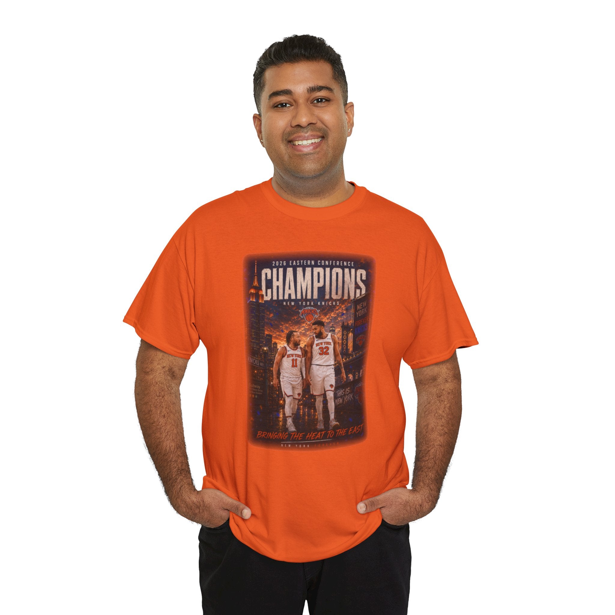 New York Knicks Jalen Brunson and Karl-Anthony Towns T-Shirt