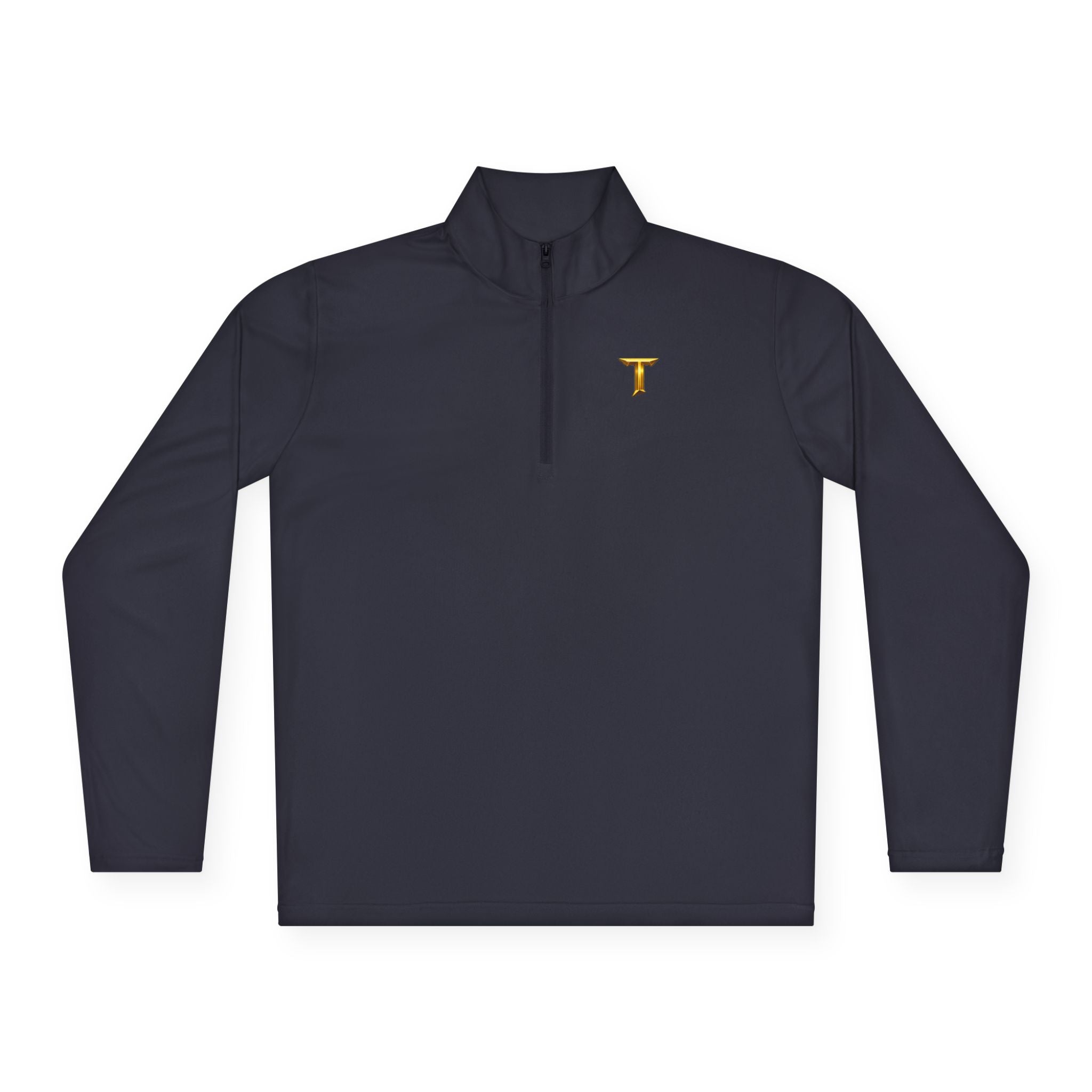 Titans Quarter-Zip Pullover-Gold T