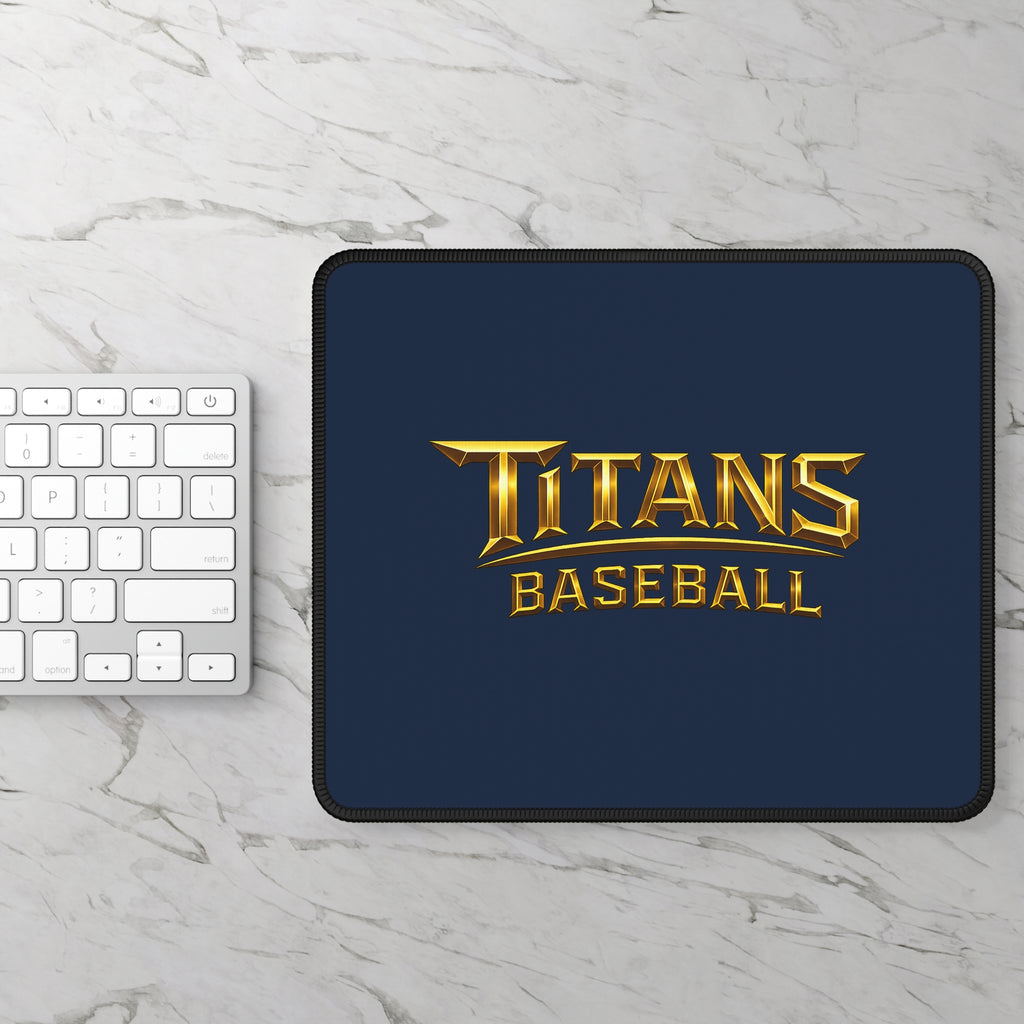 Titans Signature Gaming Mouse Pad-Gold Logo