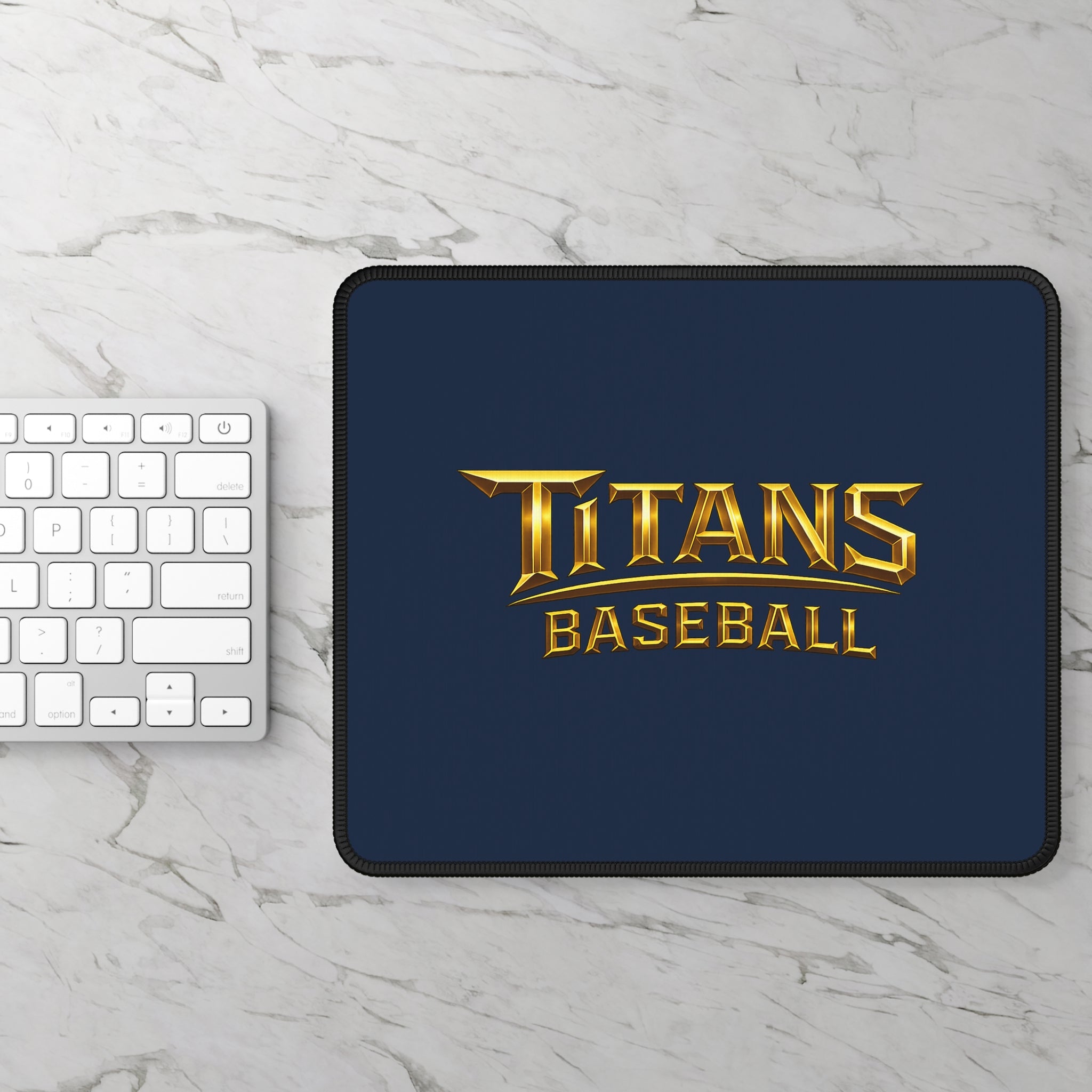 Titans Signature Gaming Mouse Pad-Gold Logo