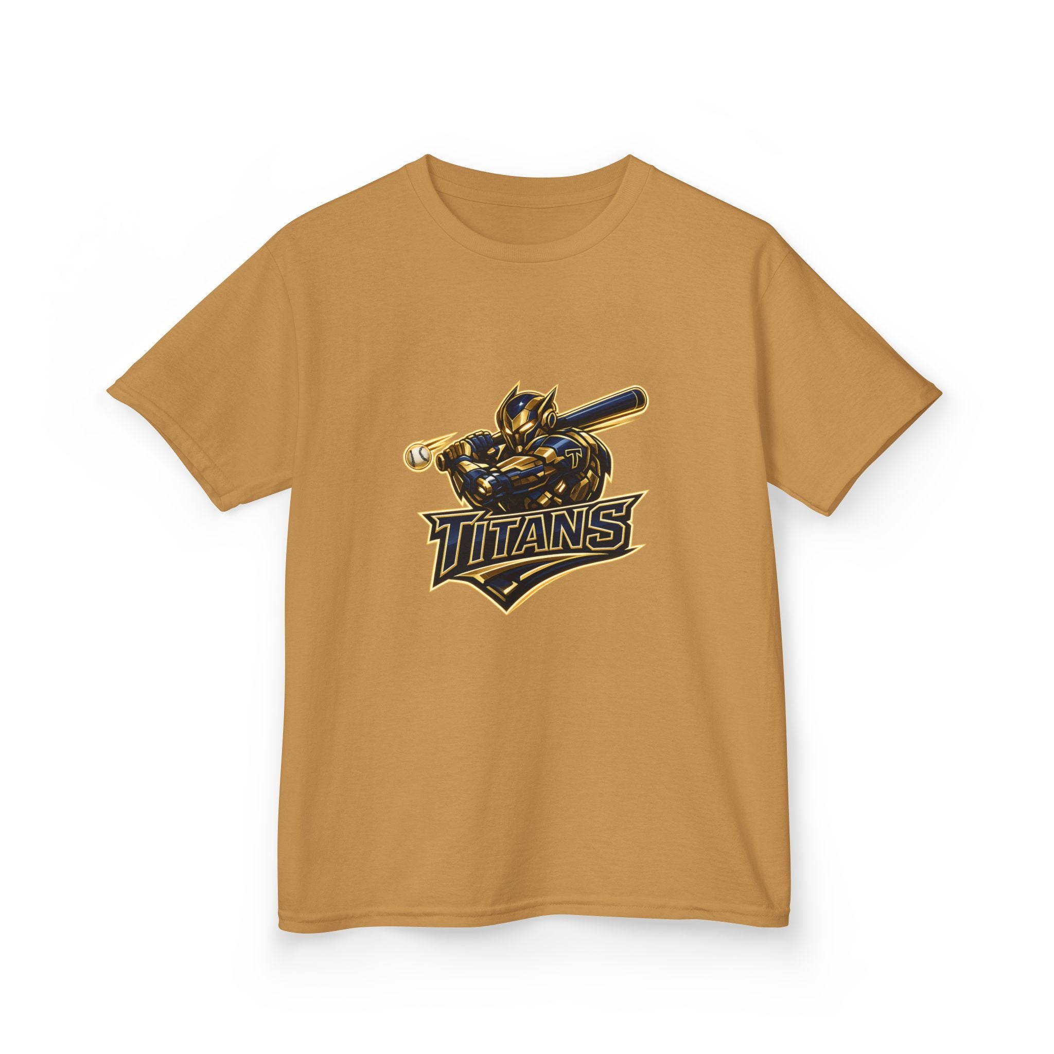 Titans Prime Youth Tee-Navy 'Future Titan' Back Print