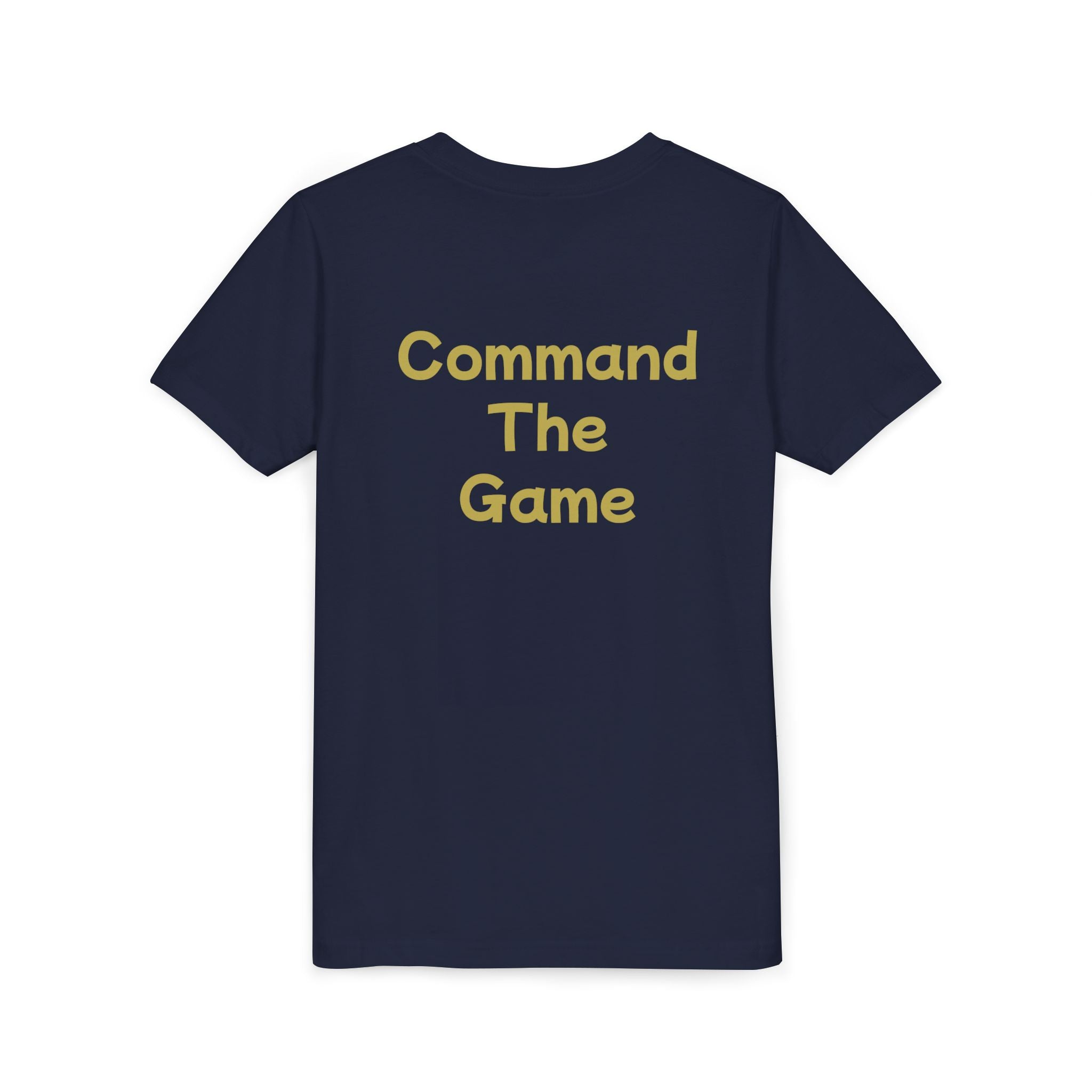 Titans Signature Youth Tee-Gold Logo "Command The Game"