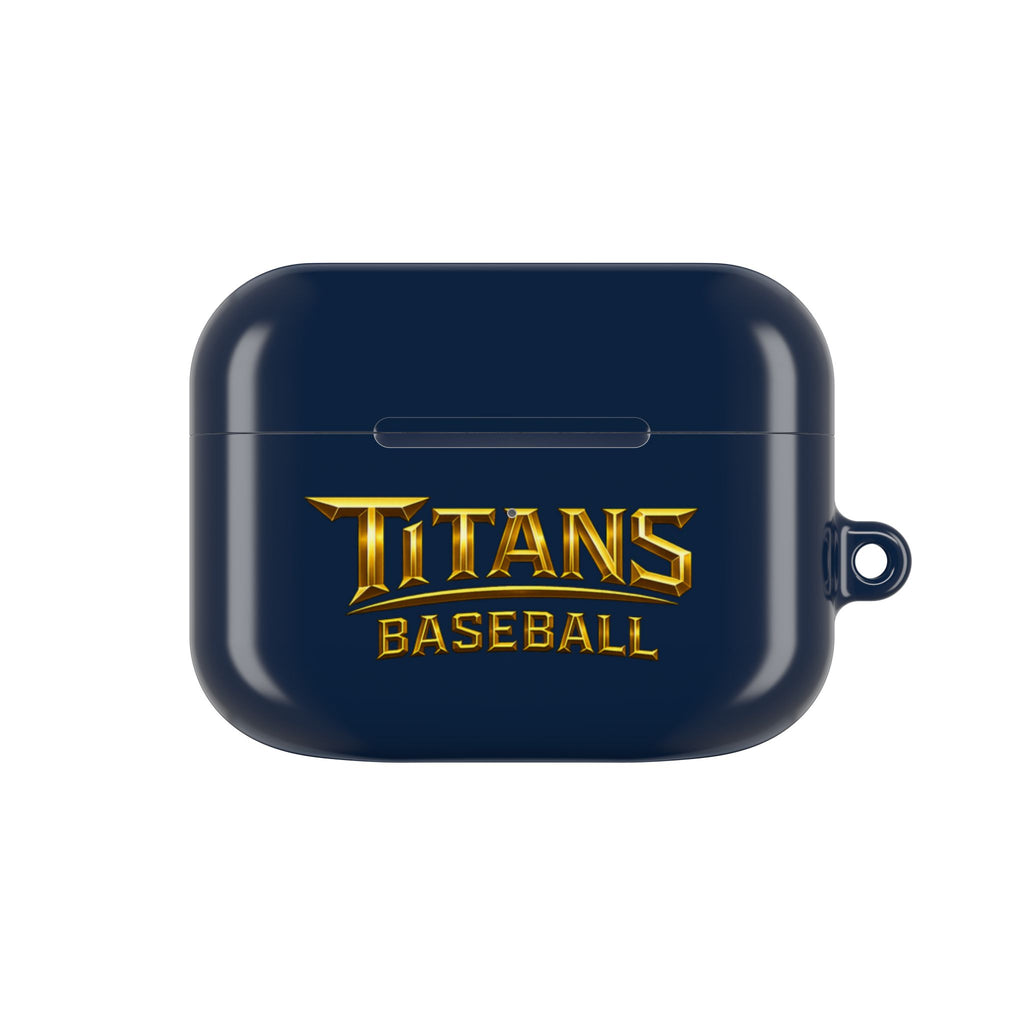 Titans Signature AirPod Case-Gold Logo