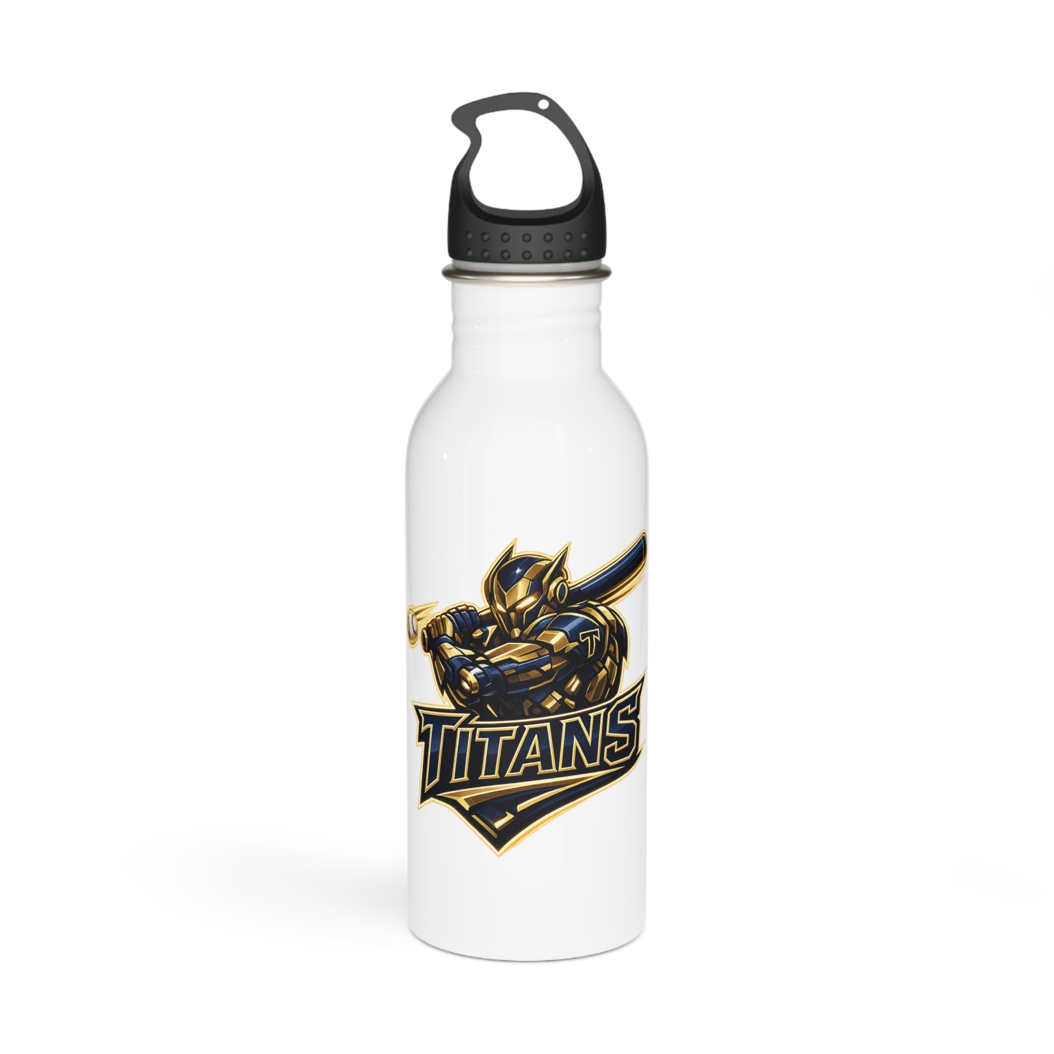 Titans Prime Stainless Steel Water Bottle-White