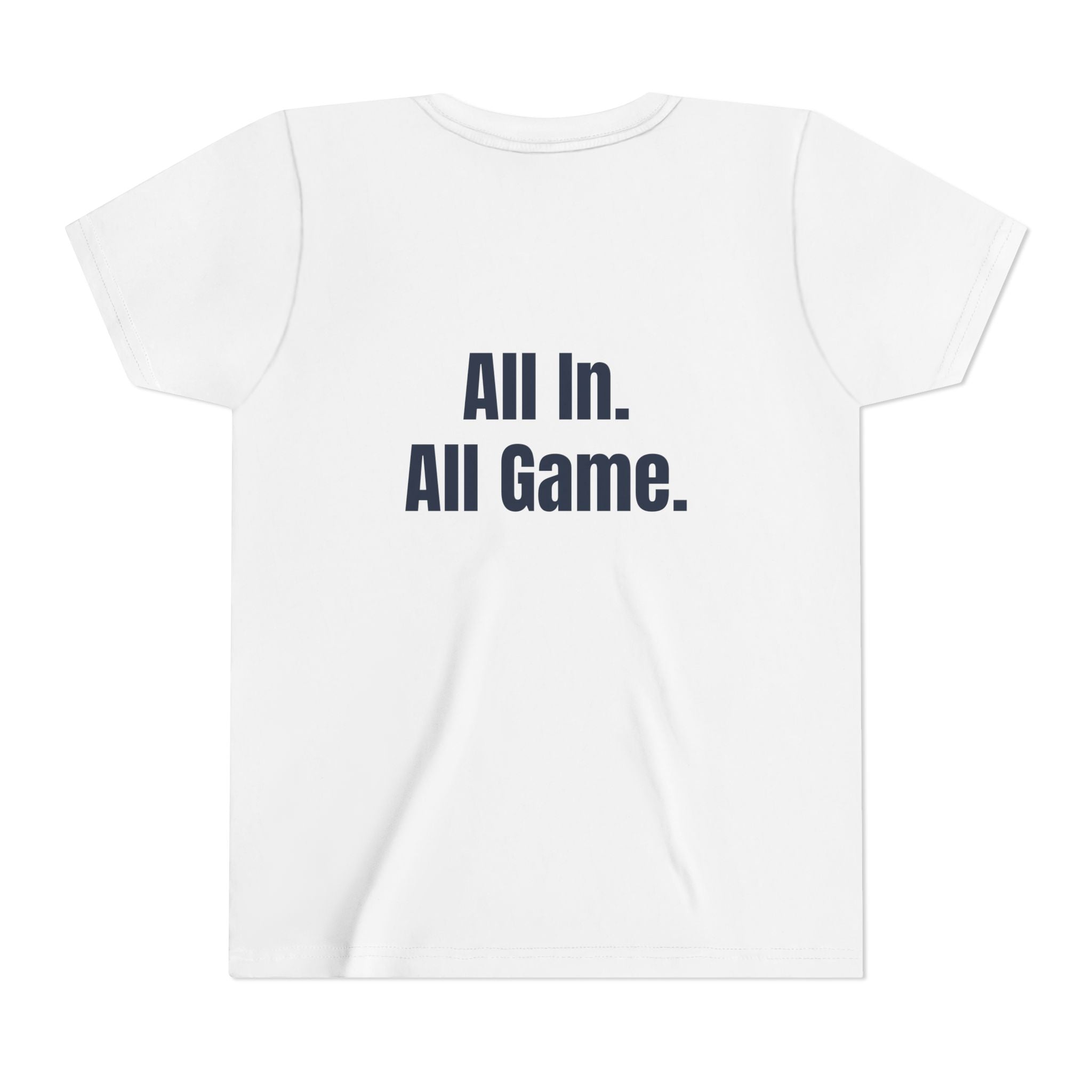 Titans Signature Youth Short Sleeve Tee-Navy Logo