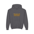 Spartans Signature Youth Hoodie-Gold Logo