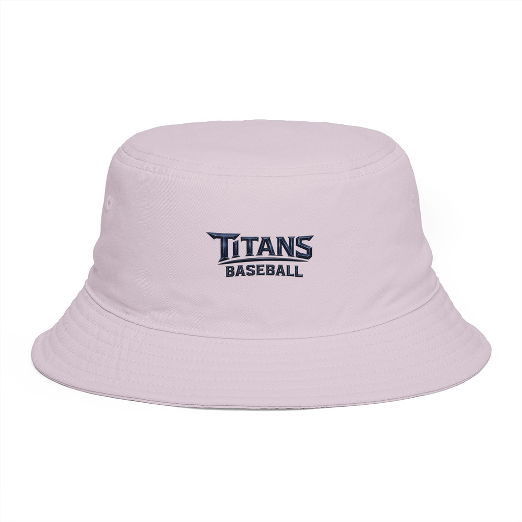 Titans Signature Embroidered Bucket Hat-Blue Logo