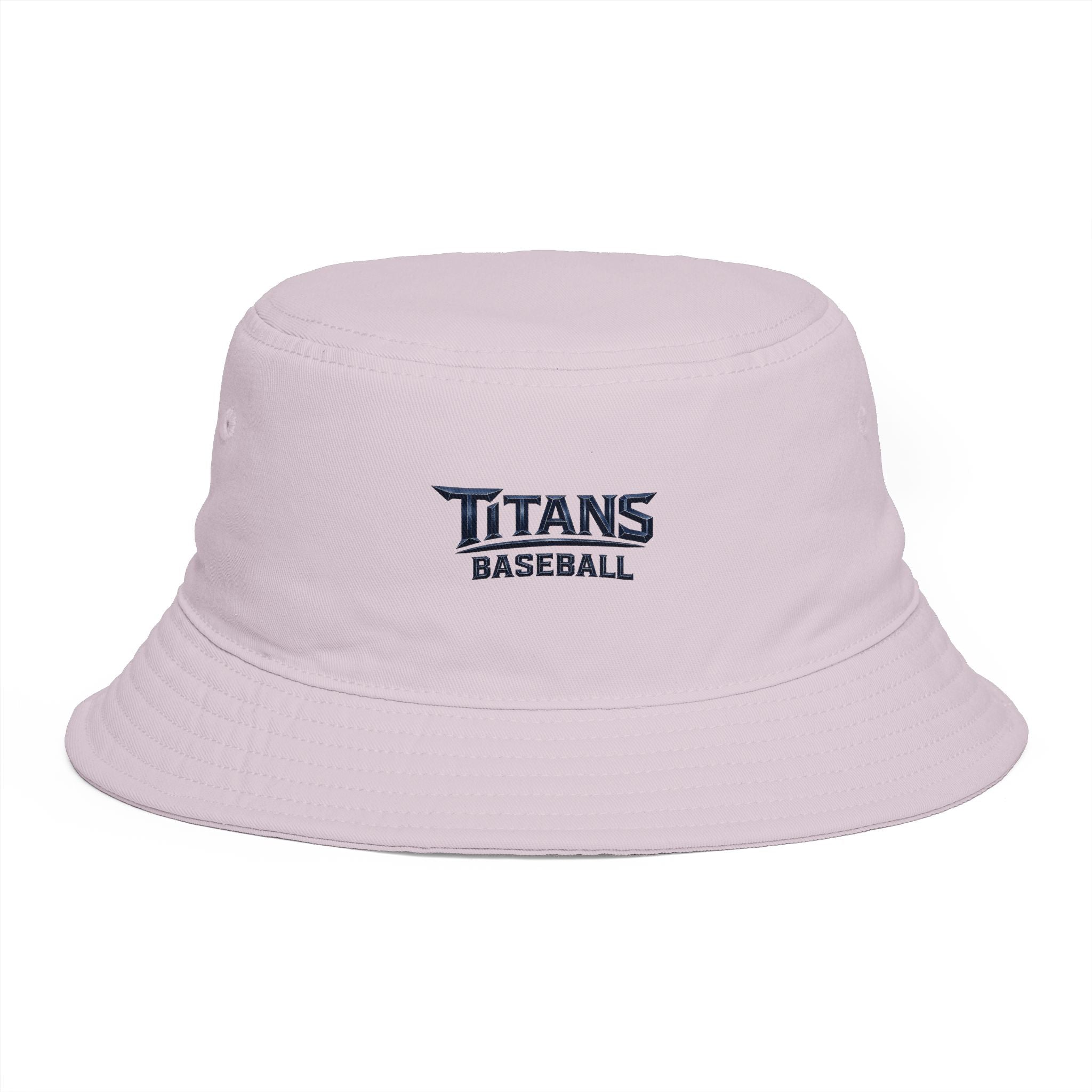 Titans Signature Embroidered Bucket Hat-Blue Logo
