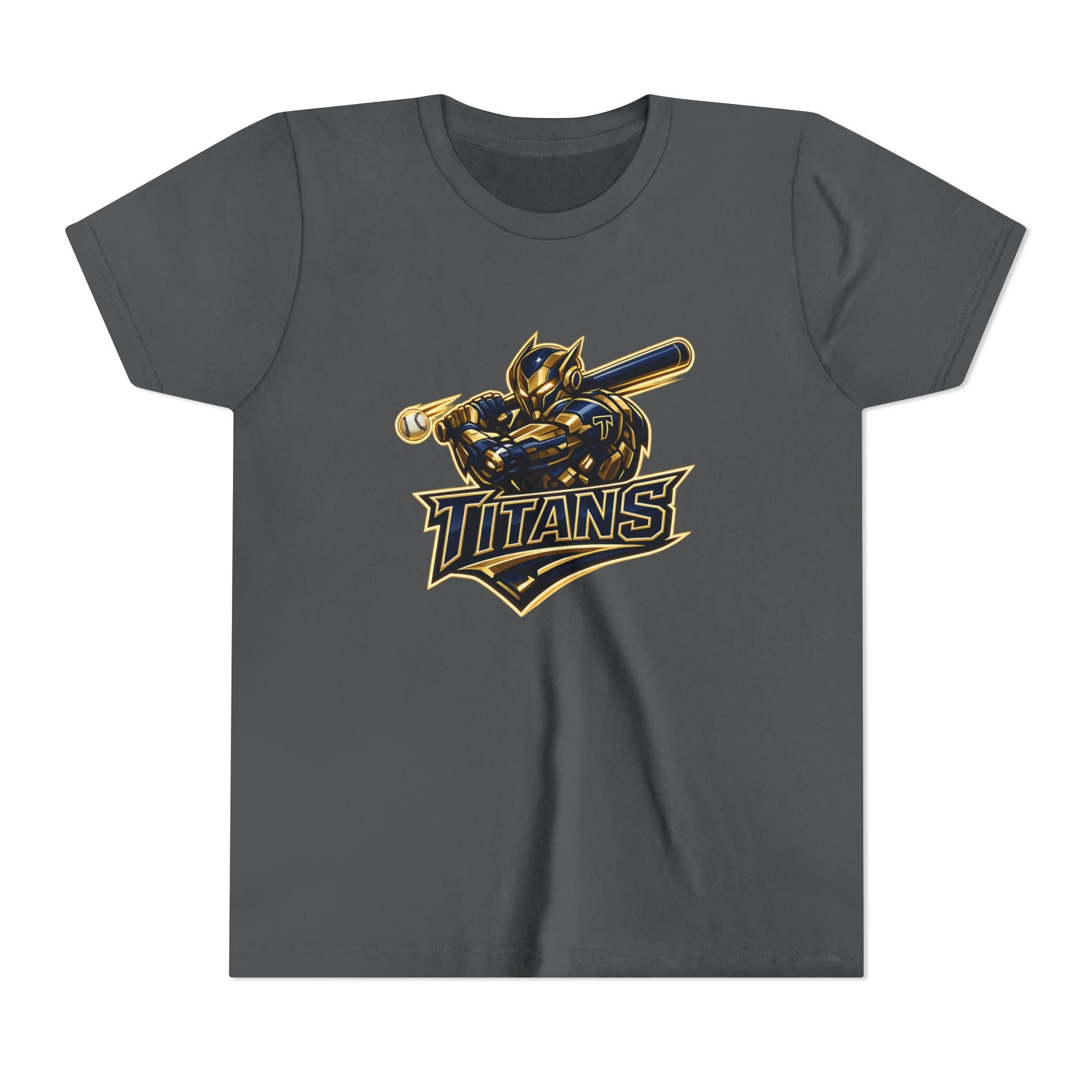 Titans Prime Youth Tee-Gold "Unleash The Titans"