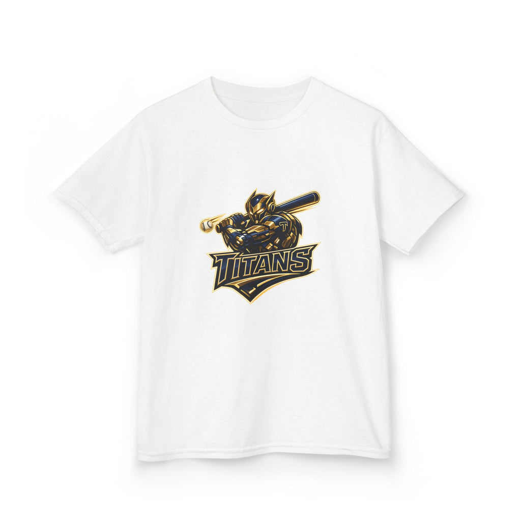 Titans Prime Youth Tee-Navy 'Future Titan' Back Print