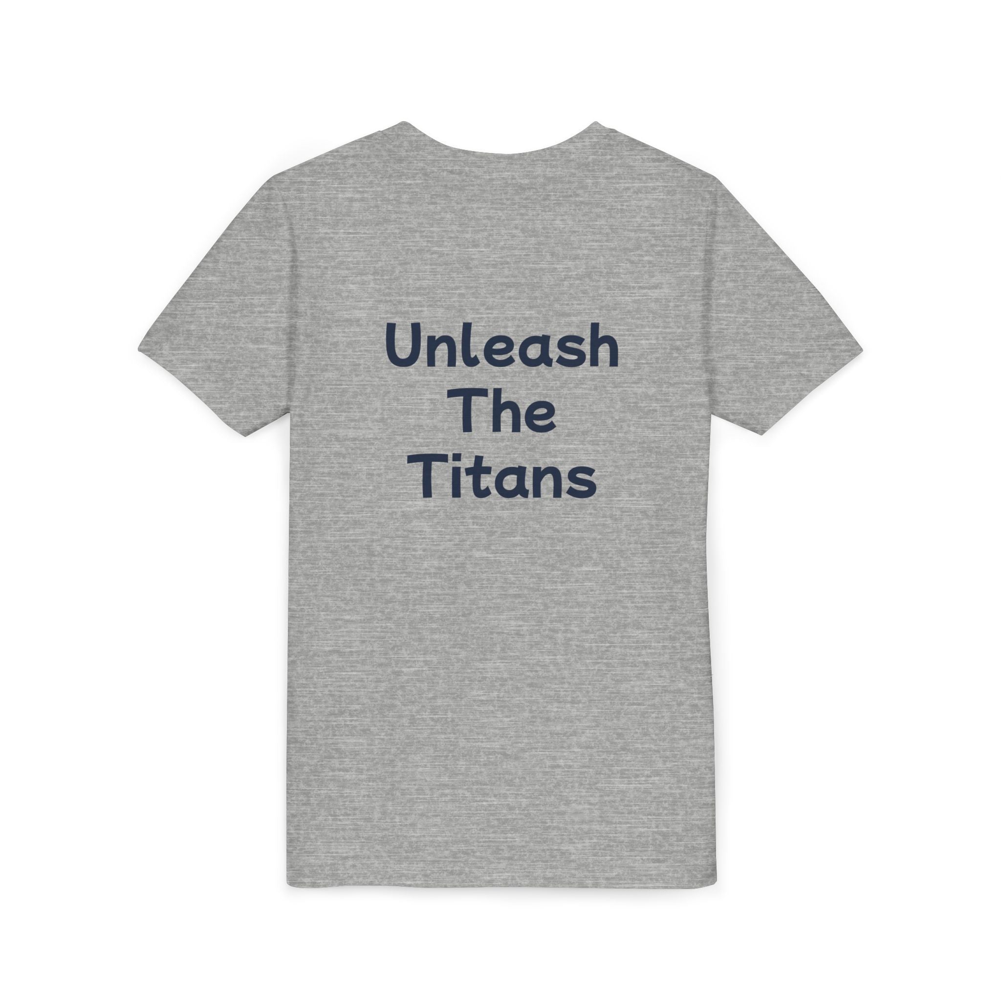 Titans Prime Youth Tee-Navy "Unleash The Titans"