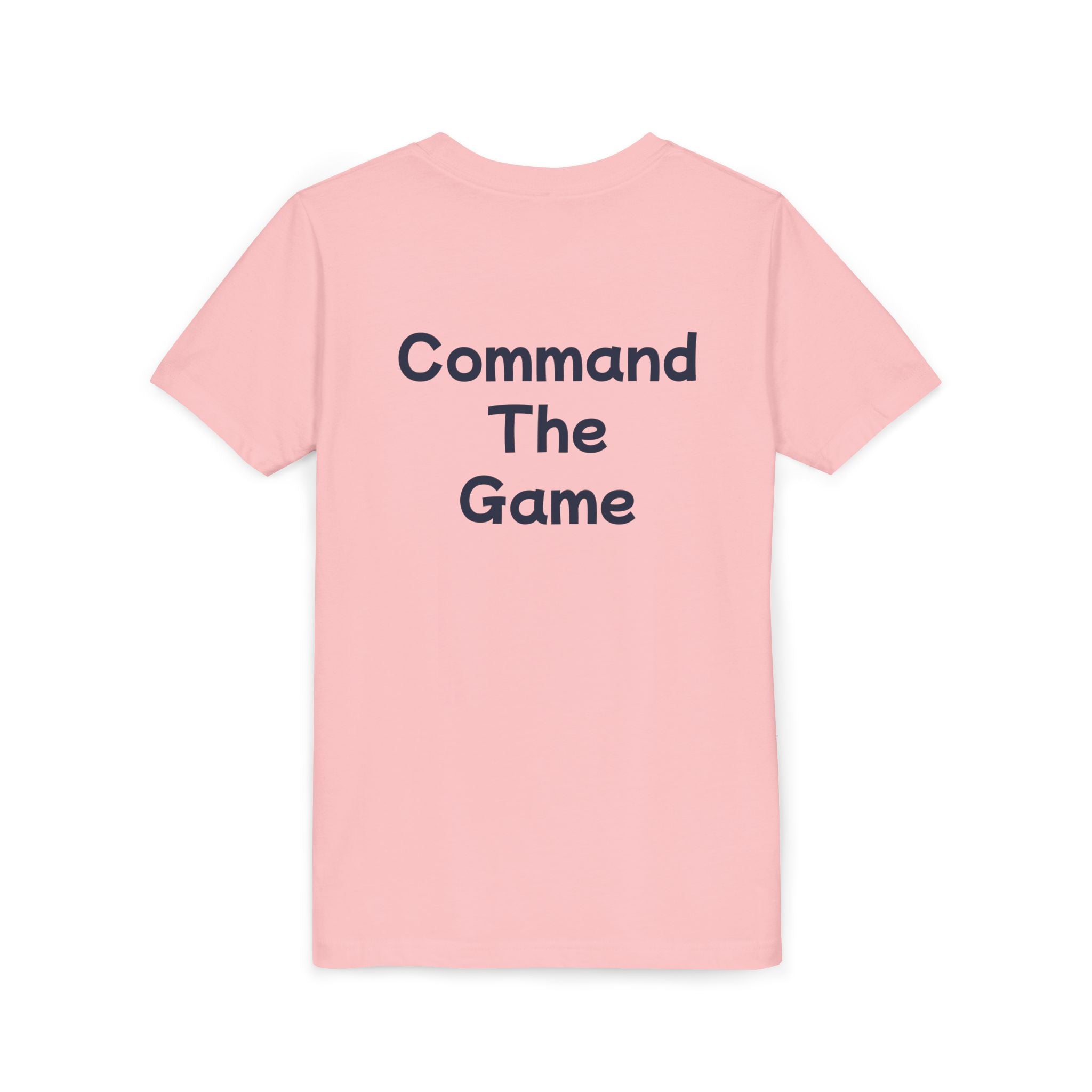 Titans Signature Youth Tee-Navy Logo "Command The Game"