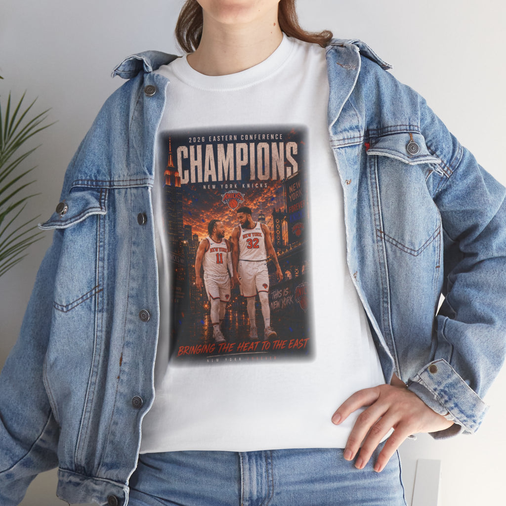 New York Knicks Jalen Brunson and Karl-Anthony Towns T-Shirt