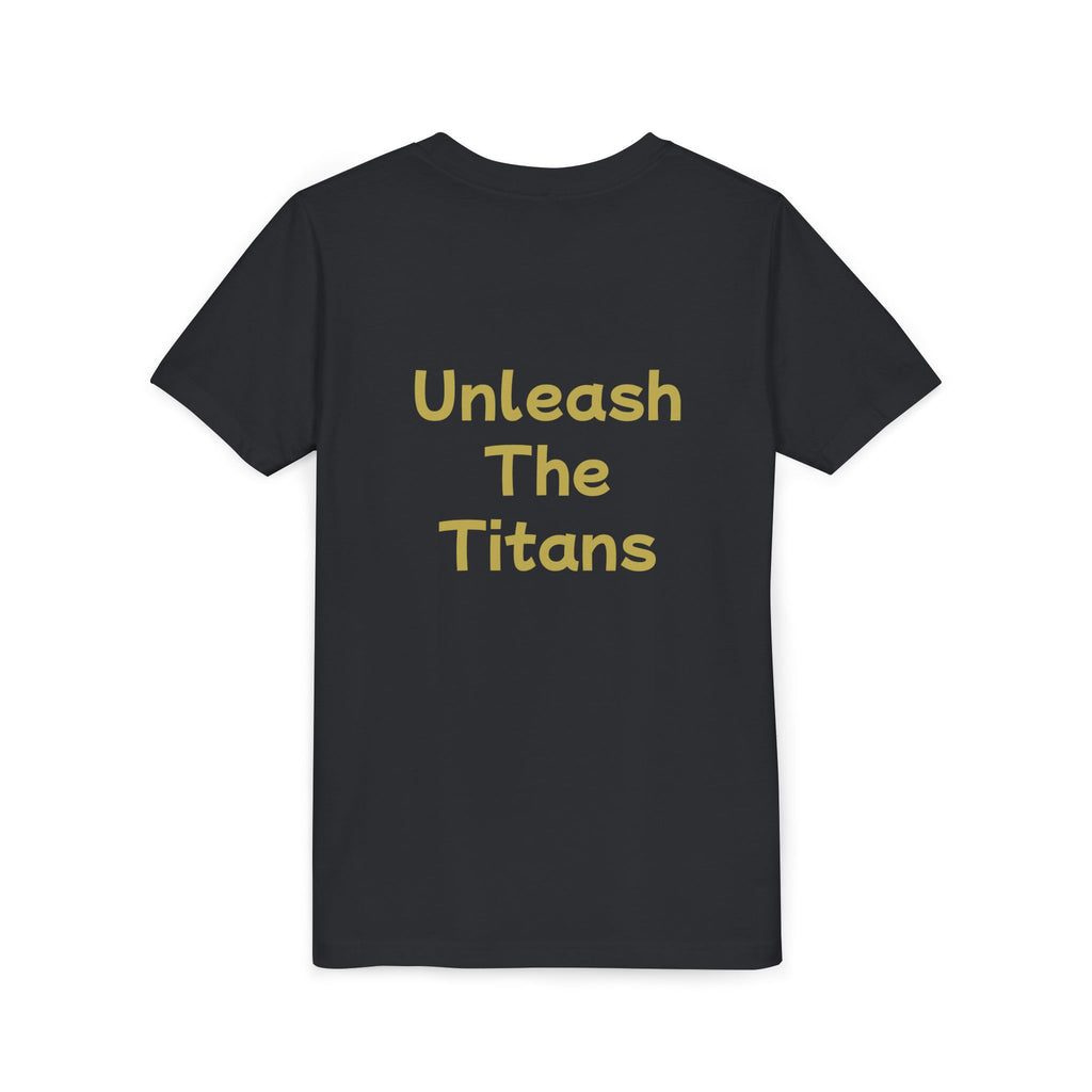 Titans Prime Youth Tee-Gold "Unleash The Titans"