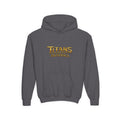 Titans Signature Youth Hoodie-Gold Logo