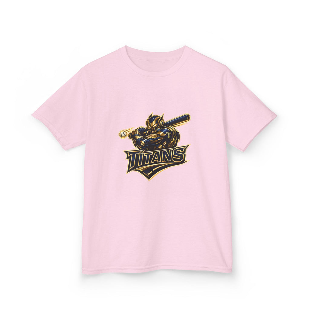 Titans Prime Youth Tee-Navy 'Future Titan' Back Print