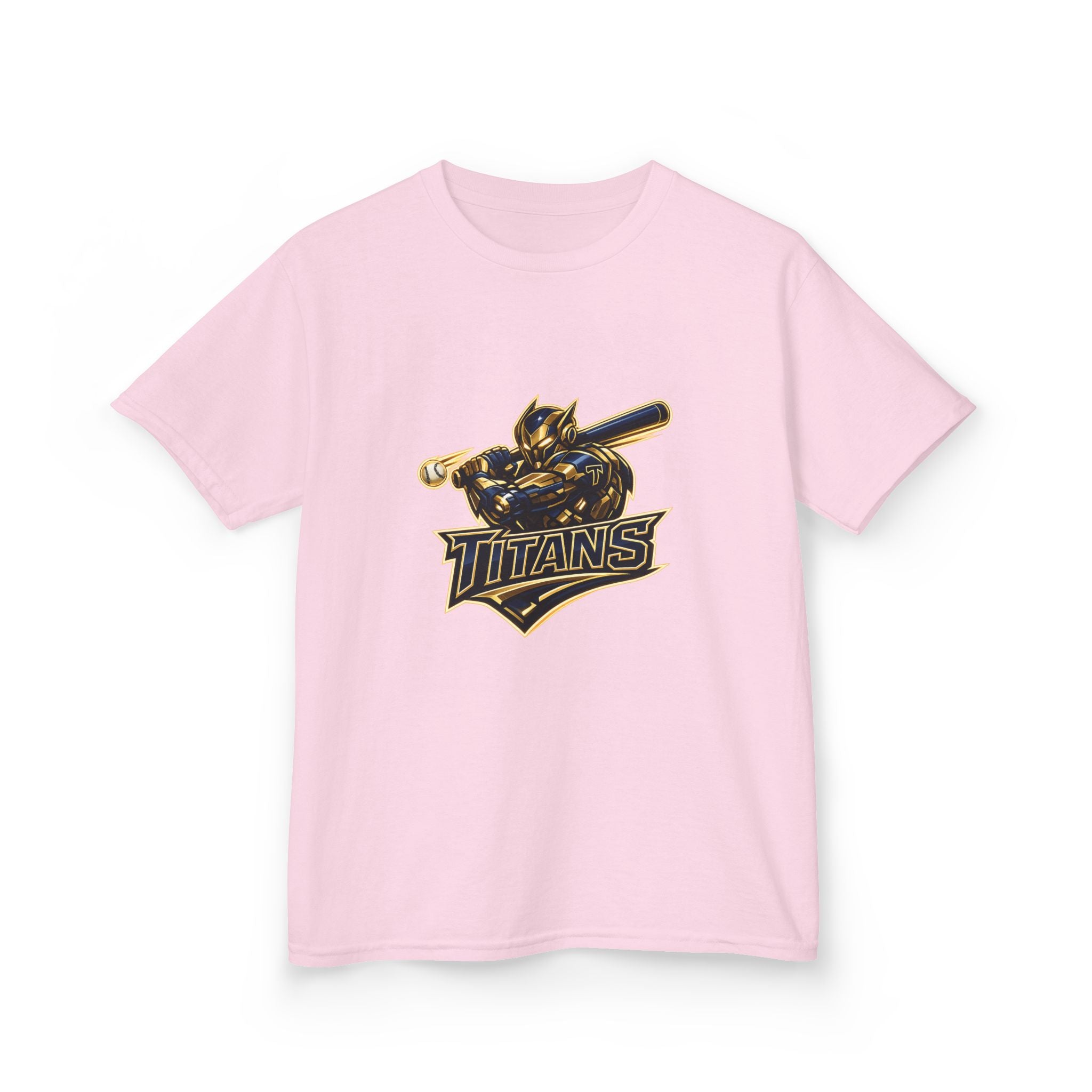 Titans Prime Youth Tee-Navy 'Future Titan' Back Print