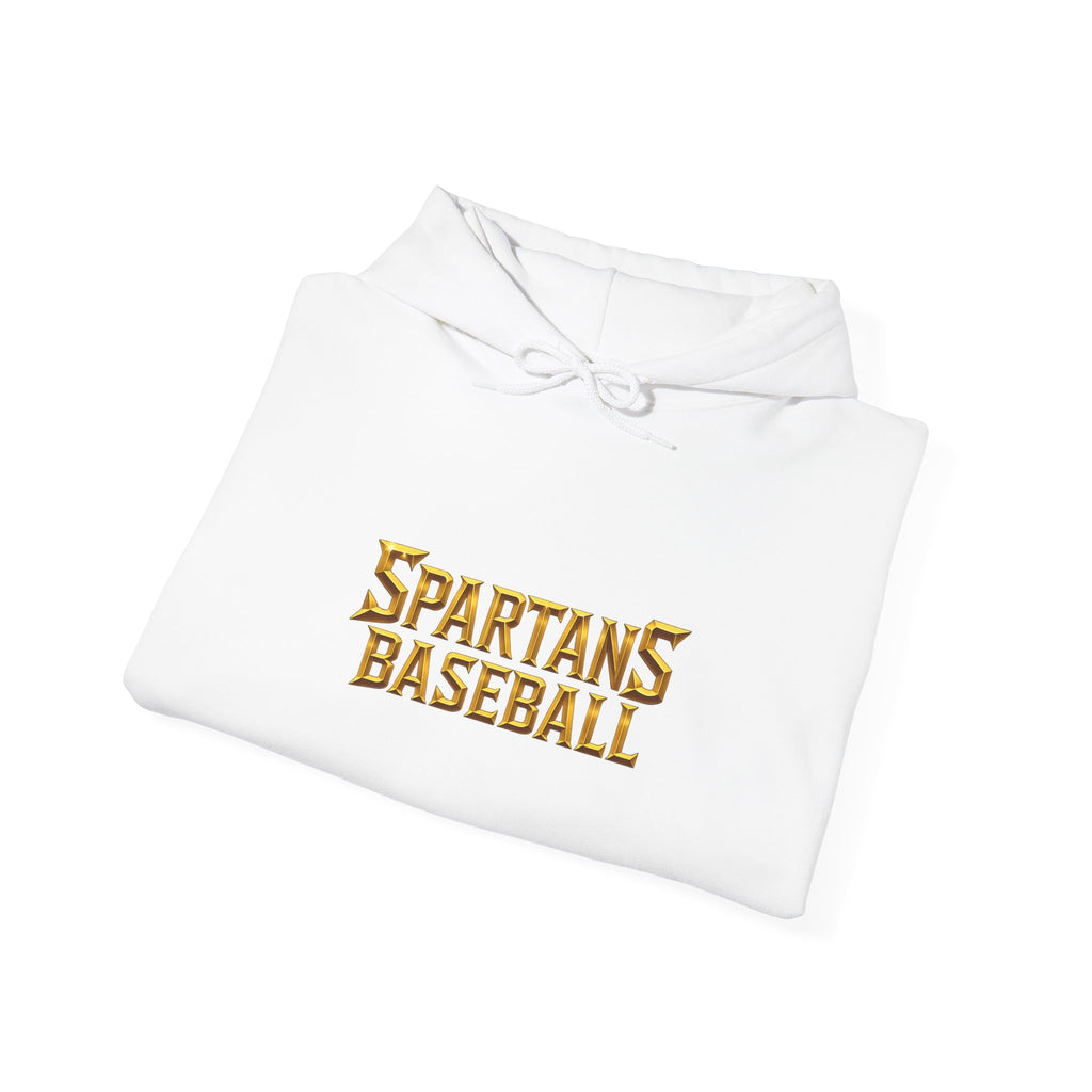 Spartans Signature Men's Hoodie-Gold Logo
