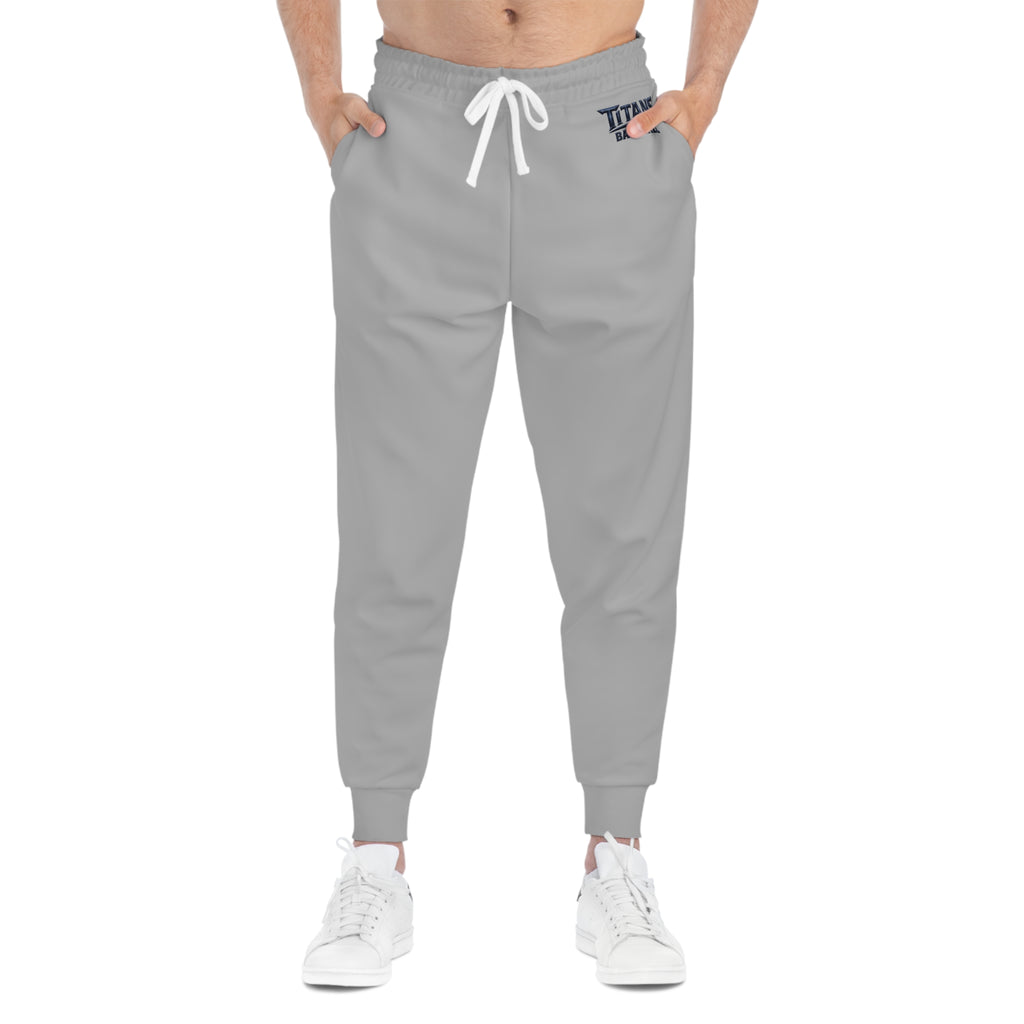 Titans Signature Men's Athletic Sweatpants-Gray