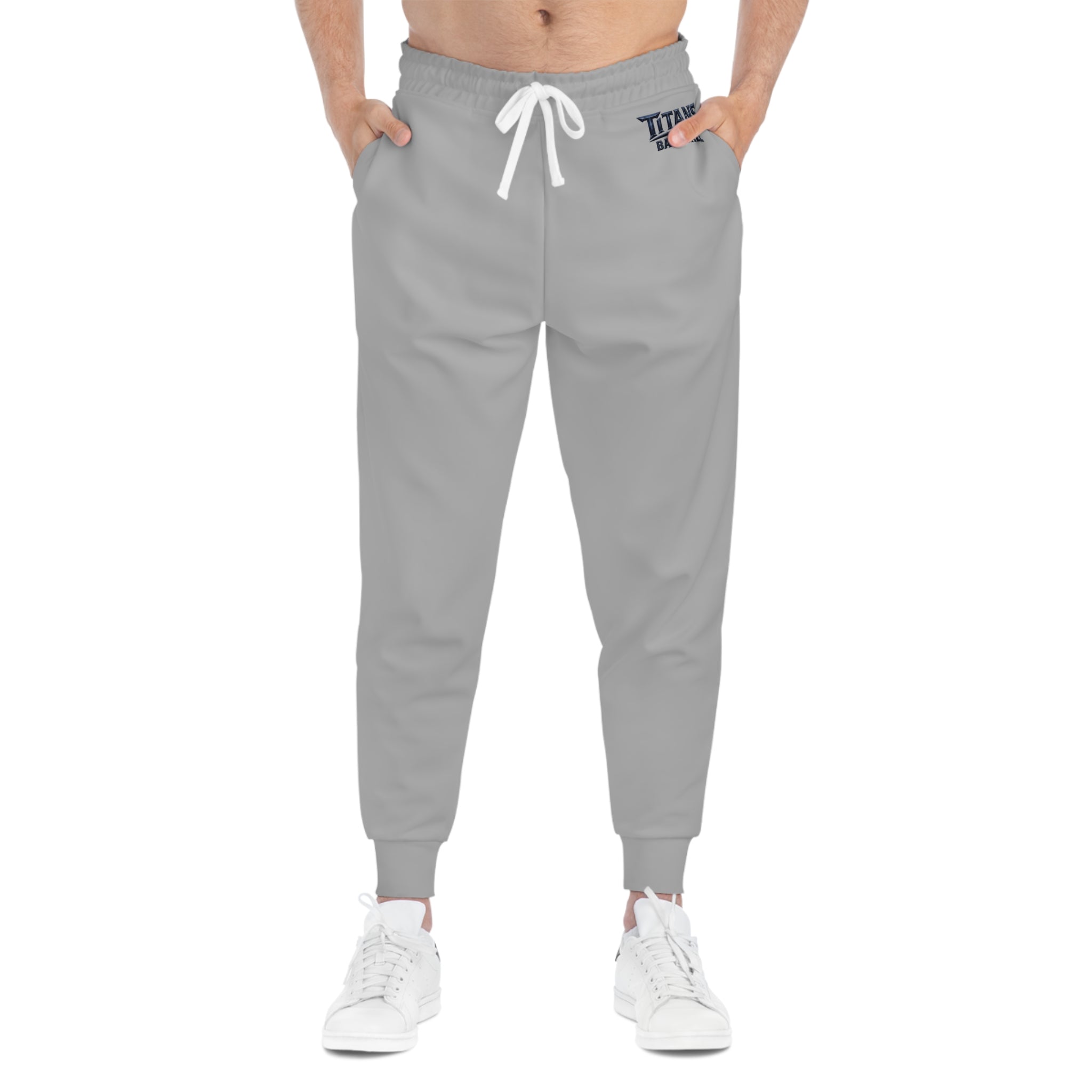 Titans Signature Men's Athletic Sweatpants-Gray