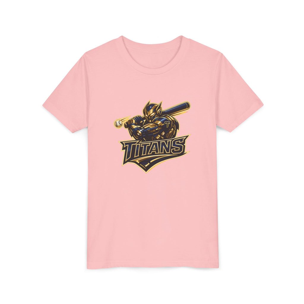 Titans Prime Youth Tee-Navy "Unleash The Titans"