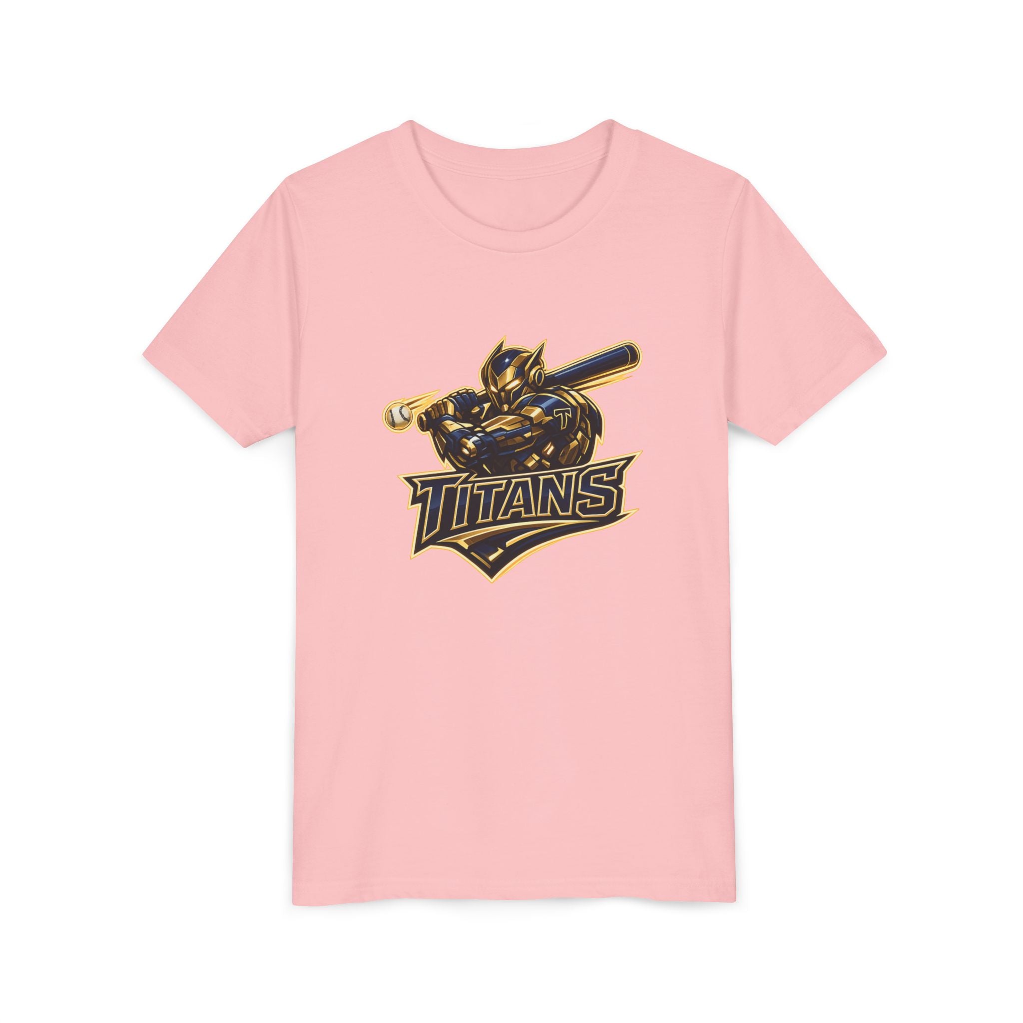 Titans Prime Youth Tee-Navy "Unleash The Titans"