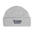 Titans Signature Cuff Beanie-Navy Logo