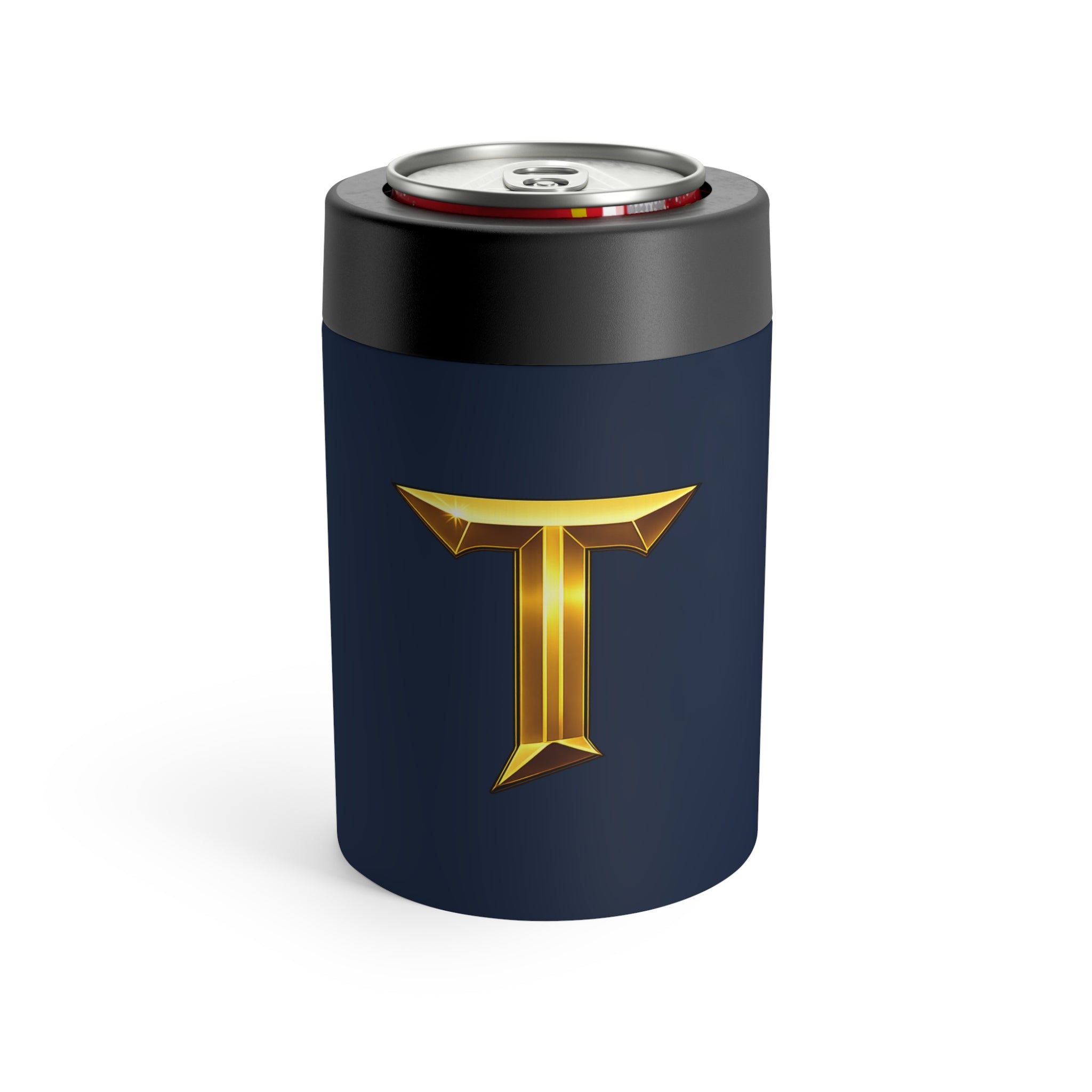 Titans Navy Insulated Beverage Holder-T Logo
