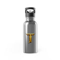 Titans Stainless Steel Water Bottle with Straw-Gold T