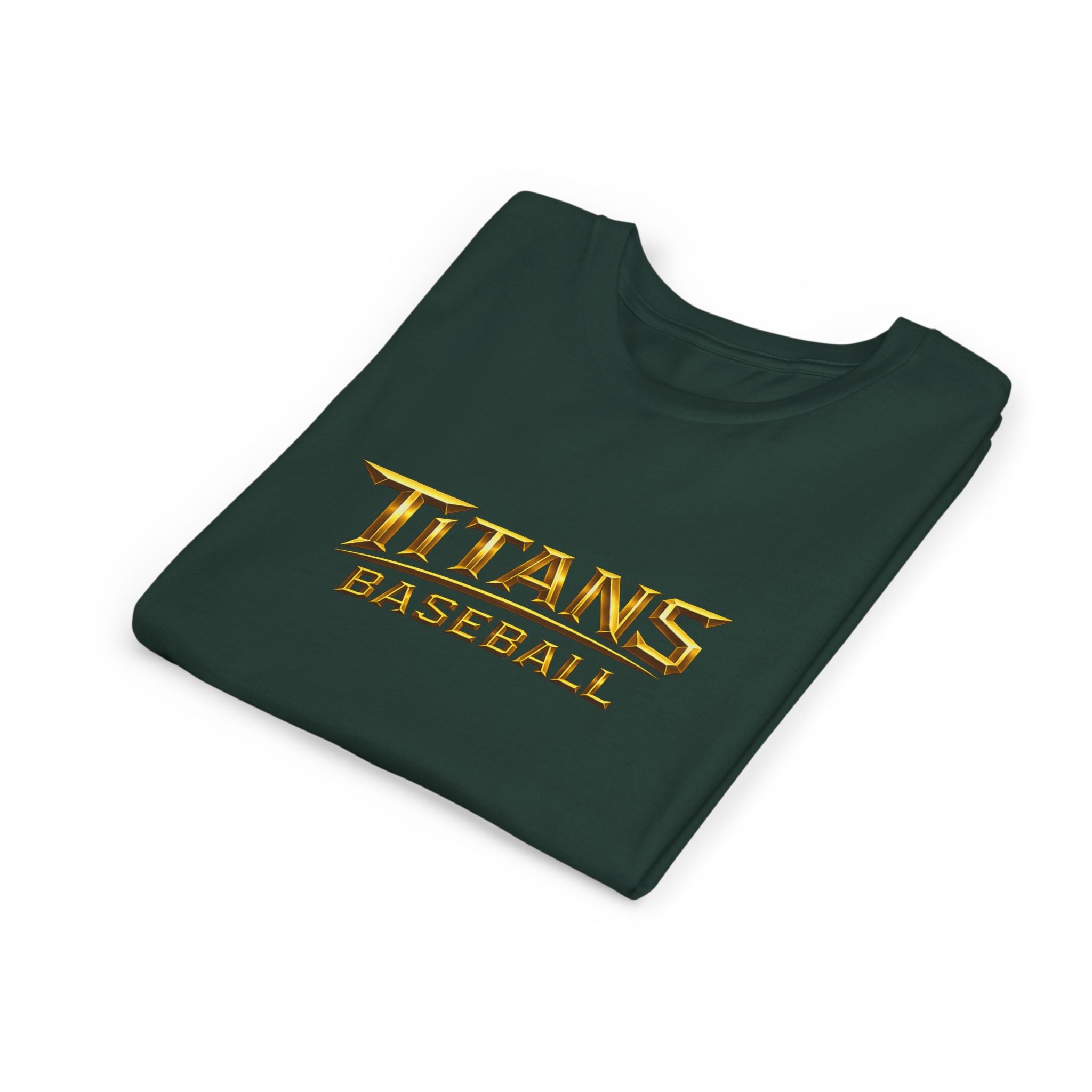 Titans Signature Youth Tee-Gold Logo