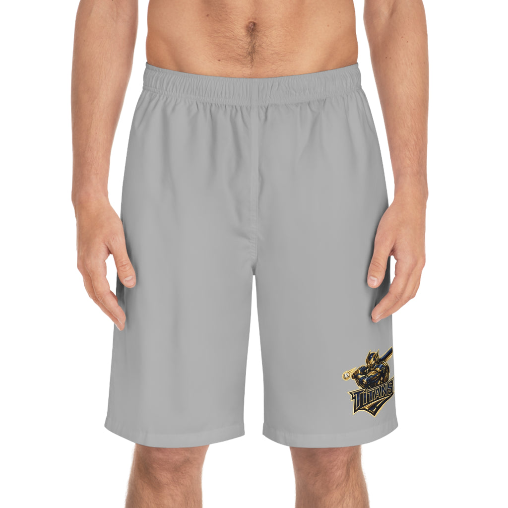 Titans Prime Men's Board Shorts-Gray