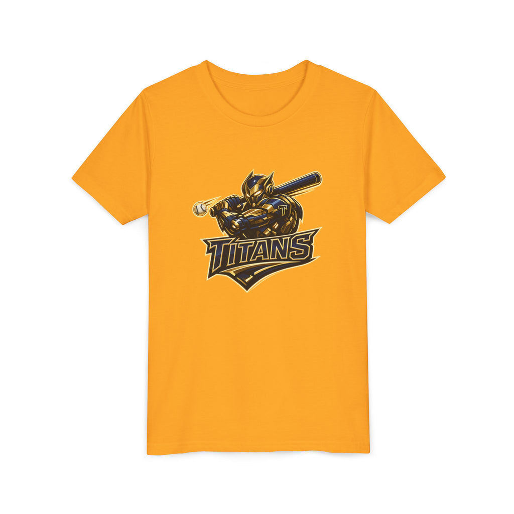 Titans Prime Youth Tee-Navy "Unleash The Titans"