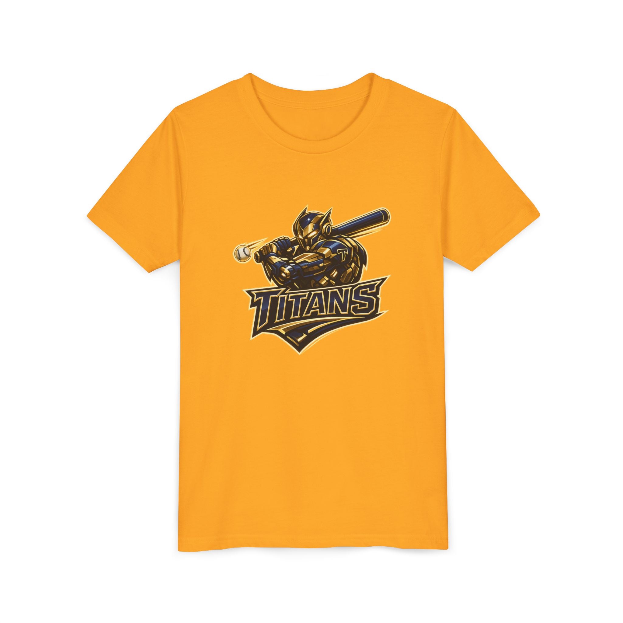 Titans Prime Youth Tee-Navy "Unleash The Titans"