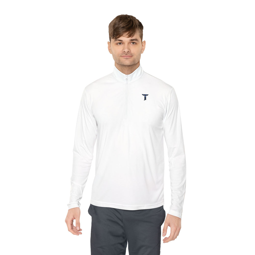 Titans Quarter-Zip Pullover-Navy T