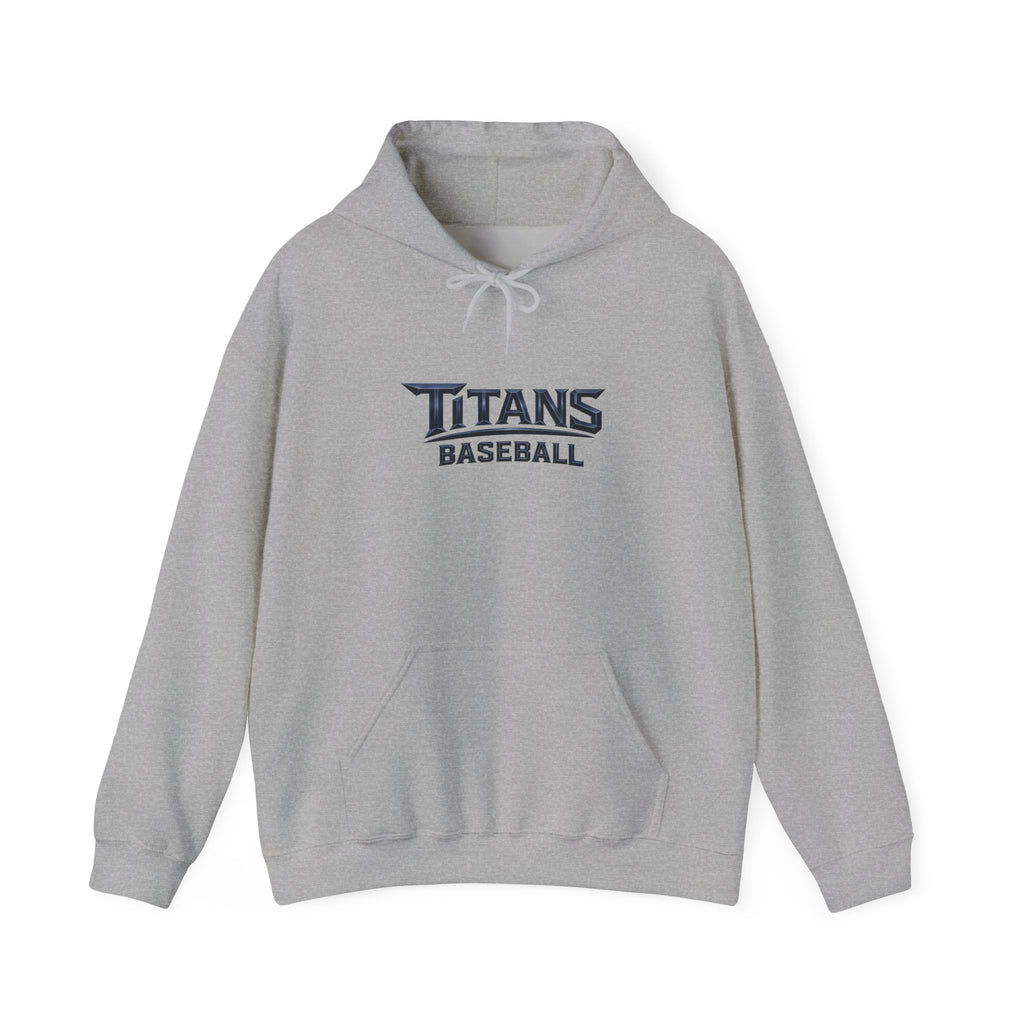 Titans Men's Signature Hoodie-Navy Logo