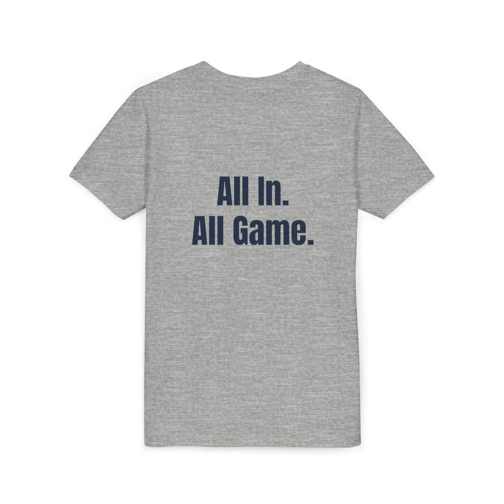 Titans Signature Youth Short Sleeve Tee-Navy Logo