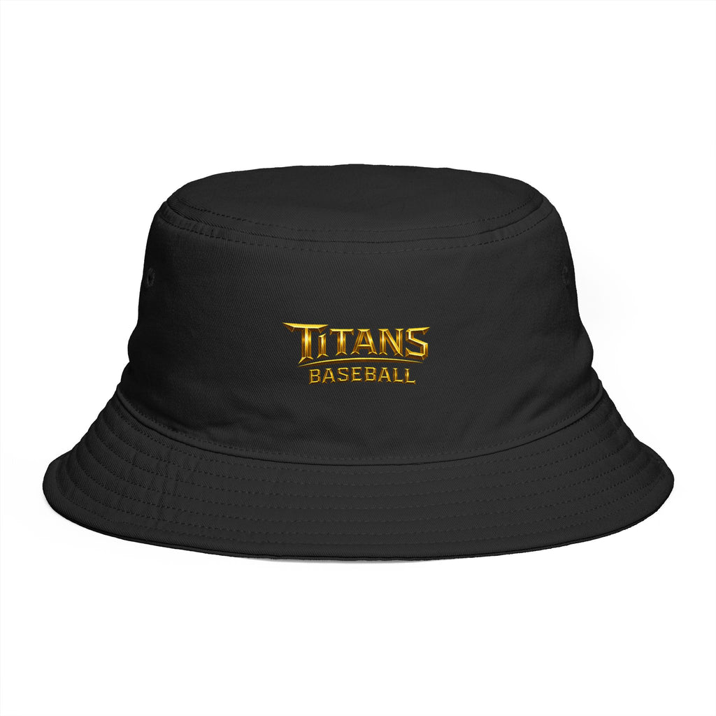 Titans Signature Embroidered Bucket Hat-Gold Logo