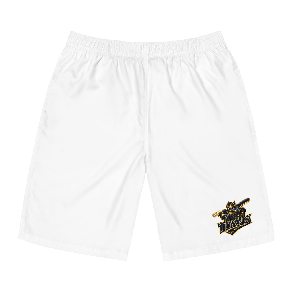 Titans Prime Men's Board Shorts-White