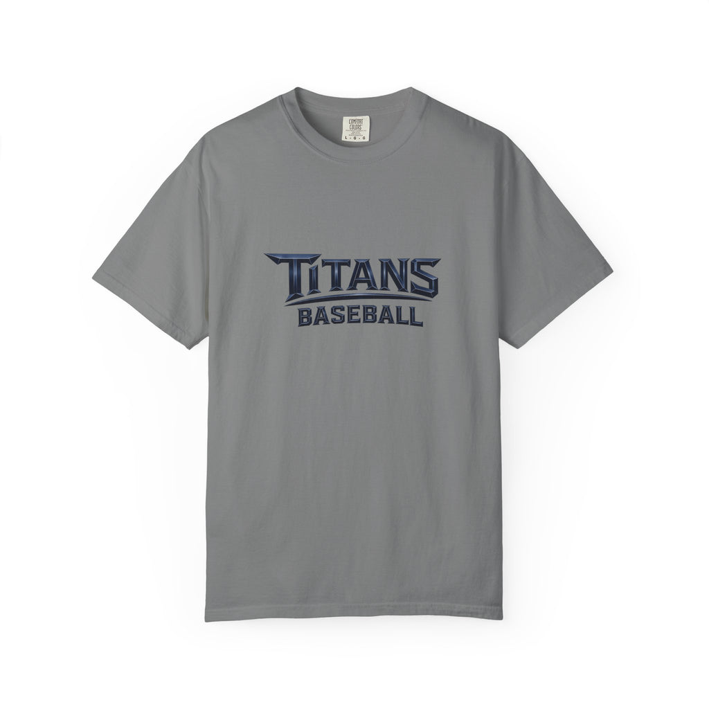 Titans Signature Men's T-Shirt-Navy Logo "Command The Game"