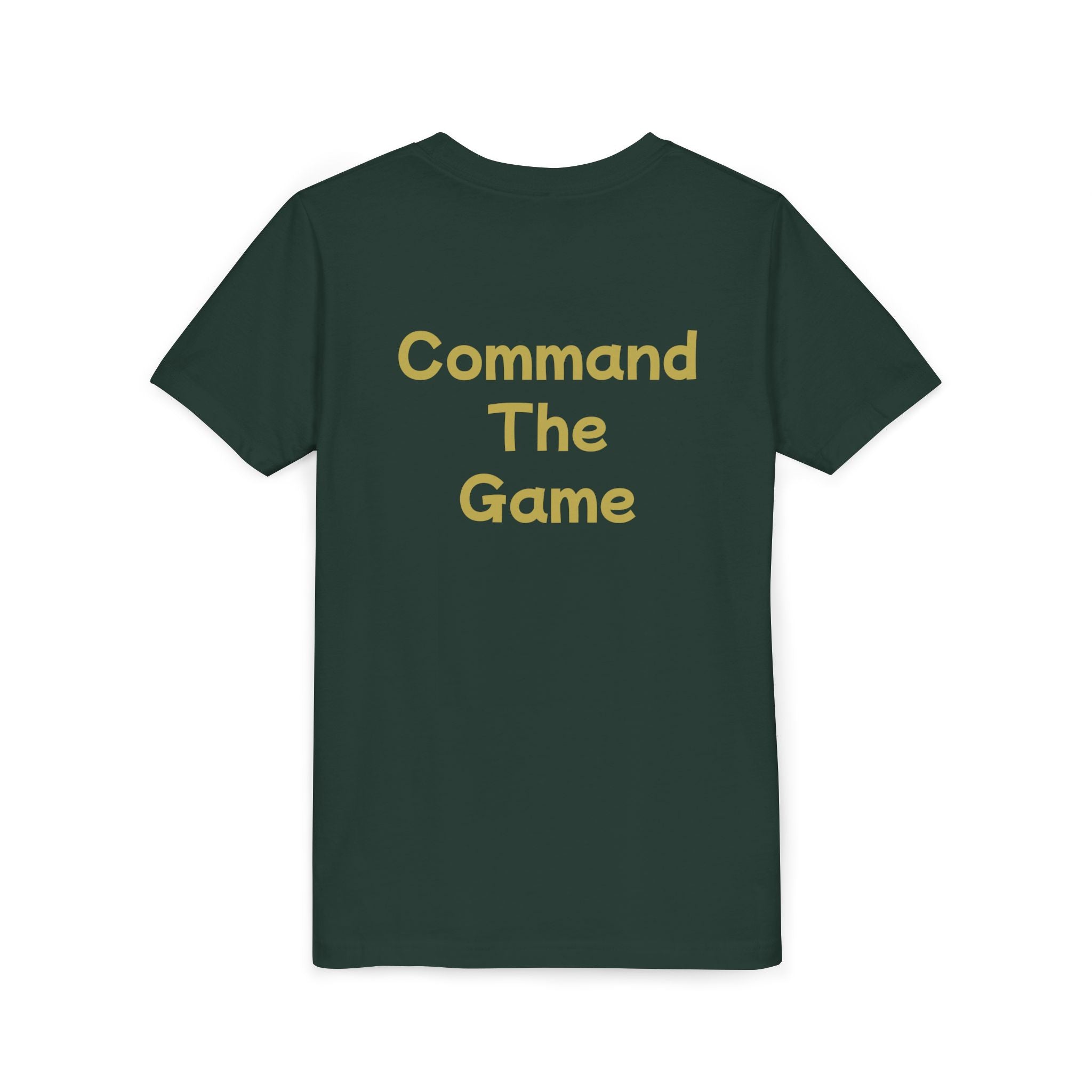 Titans Signature Youth Tee-Gold Logo "Command The Game"