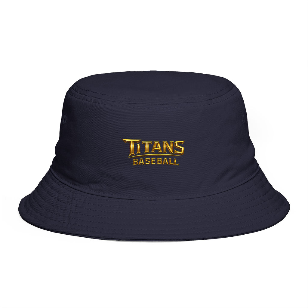 Titans Signature Embroidered Bucket Hat-Gold Logo