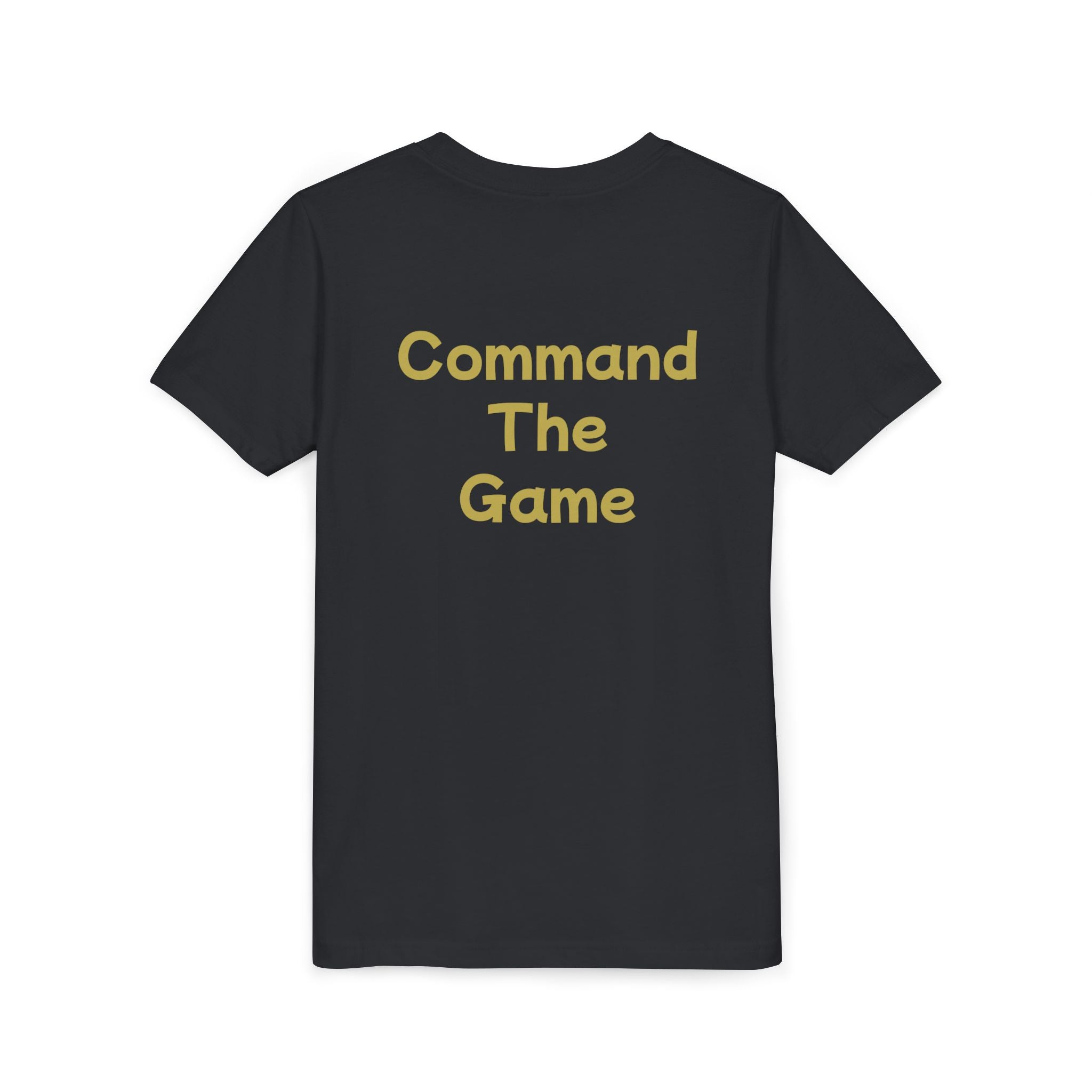 Titans Signature Youth Tee-Gold Logo "Command The Game"
