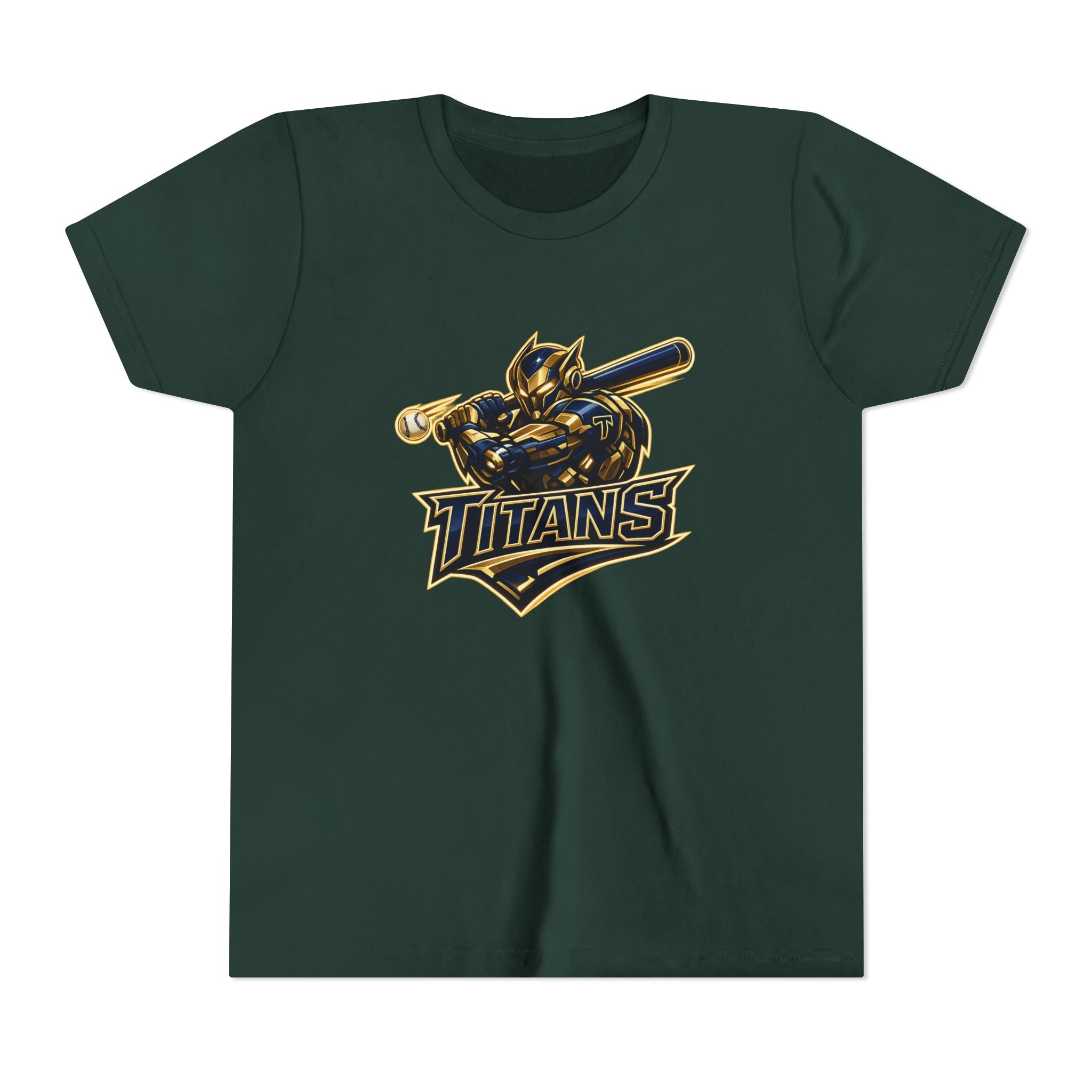 Titans Prime Youth Tee-Gold "Unleash The Titans"