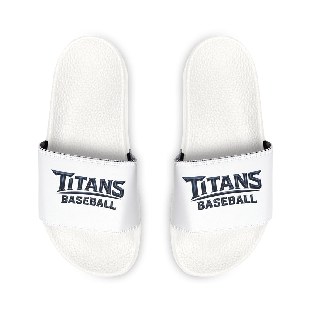 Titans Signature Youth Slide-Navy Logo