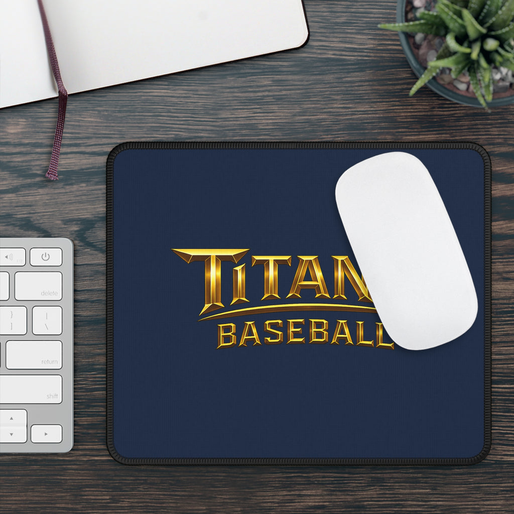 Titans Signature Gaming Mouse Pad-Gold Logo