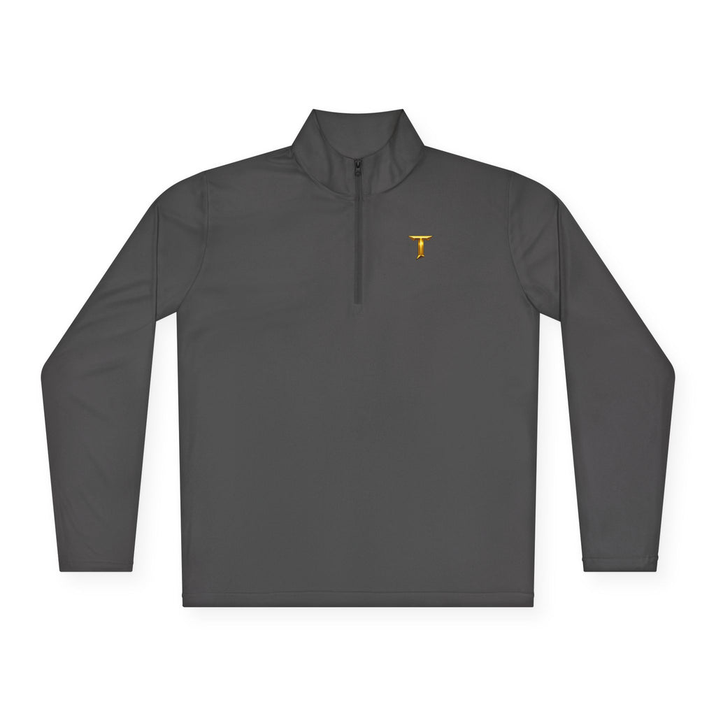 Titans Quarter-Zip Pullover-Gold T