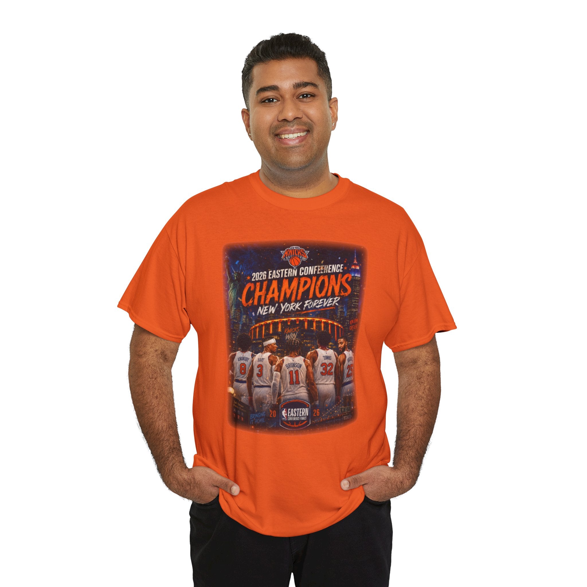New York Knicks Starting 5 Eastern Conference Finals T-Shirt