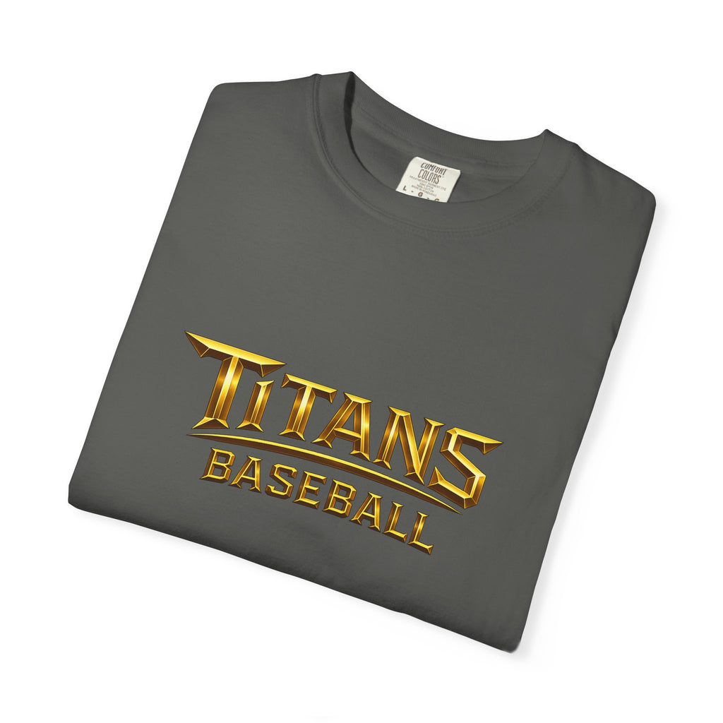 Titans Signature Men's T-Shirt-Gold Logo "Command The Game"